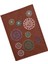 Kahverengi Çoklu Mandala Desenli Defter 1