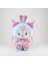 Yeni Dönüşen Kedi Melody Kuromi Peluş Çocuk Omuz Sırt Çantası Kız Kalp Messenger Çanta Seyahat Çantası (Yurt Dışından) 1