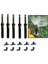 5 x Hunter Çim Sulama Sprey Fıskiye Kısa Gövde (7 cm) Psu-02 10-A (3 mt Yarıçap ) ve Ek Parçaları 1