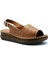 Kadın Deri Dolgu Topuk Sandalet 107-206151-01 1