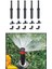5 x Hunter Çim Sulama Sprey Fıskiye Kısa Gövde (7cm) Psu-02 6-A (1,8 mt Yarıçap ) ve Ek Parçaları 1