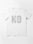 No Baskılı Bisiklet Yaka T-Shirt 2