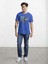 Puf Ateş Baskılı Bisiklet Yaka T-Shirt 1