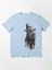 Pus Ayı Baskılı Bisiklet Yaka T-Shirt 1