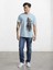 Pus Ayı Baskılı Bisiklet Yaka T-Shirt 2