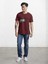 Orman Gölge Baskılı Bisiklet Yaka T-Shirt 1