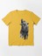 Pus Ayı Baskılı Bisiklet Yaka T-Shirt 2