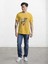 Pusula Baskılı Bisiklet Yaka T-Shirt 1