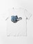 Puf Ateş Baskılı Bisiklet Yaka T-Shirt 2