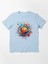 Basket Baskılı Bisiklet Yaka T-Shirt 2