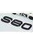 S80 Siyah Abs 3m 3D Bagaj Yazı Logo Volvo Ile Uyumlu 1