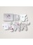 Kıvırcık Kuzu Nakışlı %100 Cotton Antib.akteriyel 10LU Zıbın Takımı Hastane Çıkışı 1