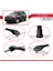 Jeep Cherokee (Kl) 2014-2023 Arası ile Uyumlu Ace-1 Ara Atkı Tavan Barı Siyah 4