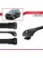 Jeep Cherokee (Kj) 2002-2007 Arası ile Uyumlu Ace-1 Ara Atkı Tavan Barı Siyah 3
