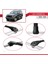 Jeep Cherokee (Kj) 2002-2007 Arası ile Uyumlu Ace-1 Ara Atkı Tavan Barı Siyah 4
