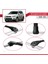 Mitsubishi Outlander 2008-2013 Arası ile Uyumlu Ace-1 Ara Atkı Tavan Barı Siyah 4