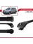 Mitsubishi Outlander 2003-2008 Arası ile Uyumlu Ace-1 Ara Atkı Tavan Barı Siyah 3