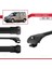 Vauxhall Combo D 2012-2018 Arası ile Uyumlu Ace-1 Ara Atkı Tavan Barı Siyah 3