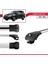 Subaru Forester 2013-2018 Arası ile Uyumlu Ace-1 Ara Atkı Tavan Barı Gri 3