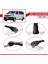 Opel / Vauxhall Vivaro 2019 ve Sonrası ile Uyumlu Ace-1 Ara Atkı Tavan Barı Siyah 4