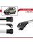 Renault Kangoo 2003-2008 Arası ile Uyumlu Ace-1 Ara Atkı Tavan Barı Gri 3