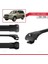 Toyota Land Cruiser 2003-2009 Arası ile Uyumlu Ace-1 Ara Atkı Tavan Barı Siyah 3