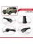 Toyota Land Cruiser 2003-2009 Arası ile Uyumlu Ace-1 Ara Atkı Tavan Barı Siyah 4