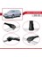 Saab 9-3 Sportwagon 2006-2012 Arası ile Uyumlu Ace-1 Ara Atkı Tavan Barı Siyah 4