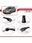 Volkswagen Passat Alltrack (B7) 2012-2015 Arası ile Uyumlu Ace-1 Ara Atkı Tavan Barı Siyah 4