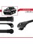 Nissan Navara 2004-2014 Arası ile Uyumlu Ace-1 Ara Atkı Tavan Barı Siyah 3