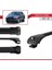 Porsche Cayenne 2003-2011 Arası ile Uyumlu Ace-1 Ara Atkı Tavan Barı Siyah 3