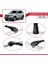 Ssangyong Rexton (Y290) 2012-2017 Arası ile Uyumlu Ace-1 Ara Atkı Tavan Barı Siyah 4