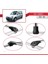 Opel Combo (C) 2001-2011 Arası ile Uyumlu Ace-1 Ara Atkı Tavan Barı Gri 4