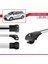 Toyota Sienna (XL40) 2021 ve Sonrası ile Uyumlu Ace-1 Ara Atkı Tavan Barı Gri 3