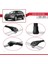 Infiniti QX70 S51 2013 ve Sonrası ile Uyumlu Ace-1 Ara Atkı Tavan Barı Siyah 4