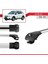 Suzuki Sx4 2006-2013 Arası ile Uyumlu Ace-1 Ara Atkı Tavan Barı Gri 3