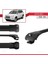Toyota Rav4 2006-2012 Arası ile Uyumlu Ace-1 Ara Atkı Tavan Barı Siyah 3