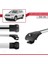 Toyota Highlander (XU40) 2008-2013 Arası ile Uyumlu Ace-1 Ara Atkı Tavan Barı Gri 3