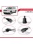 Toyota Highlander (XU40) 2008-2013 Arası ile Uyumlu Ace-1 Ara Atkı Tavan Barı Gri 4