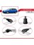 Seat Exeo 3r9 2009-2013 Arası ile Uyumlu Ace-1 Ara Atkı Tavan Barı Gri 4