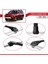 Toyota 4runner (N280) 2010 ve Sonrası ile Uyumlu Ace-1 Ara Atkı Tavan Barı Siyah 4