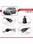 Mitsubishi Outlander 2006-2013 Arası ile Uyumlu Ace-1 Ara Atkı Tavan Barı Gri 4