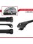 Toyota Corolla Verso (AR10) 2002-2003 Arası ile Uyumlu Ace-1 Ara Atkı Tavan Barı Siyah 3