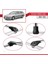 Nissan Primera (W11) 1998-2001 Arası ile Uyumlu Ace-1 Ara Atkı Tavan Barı Gri 4