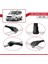 Ford Tourneo Courier 2014-2017 Arası ile Uyumlu Ace-1 Ara Atkı Tavan Barı Siyah 4