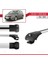 Volkswagen Golf 7 Sportsvan 2014-2020 Arası ile Uyumlu Ace-1 Ara Atkı Tavan Barı Gri 3