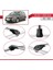 Volkswagen Golf 7 Sportsvan 2014-2020 Arası ile Uyumlu Ace-1 Ara Atkı Tavan Barı Gri 4
