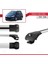 Peugeot 206 Estate 2002-2008 Arası ile Uyumlu Ace-1 Ara Atkı Tavan Barı Gri 3