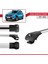 Dacia Sandero Stepway 2012-2020 Arası ile Uyumlu Ace-1 Ara Atkı Tavan Barı Gri 4