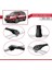 Nissan Pathfinder (R52) 2013-2020 Arası ile Uyumlu Ace-1 Ara Atkı Tavan Barı Siyah 4